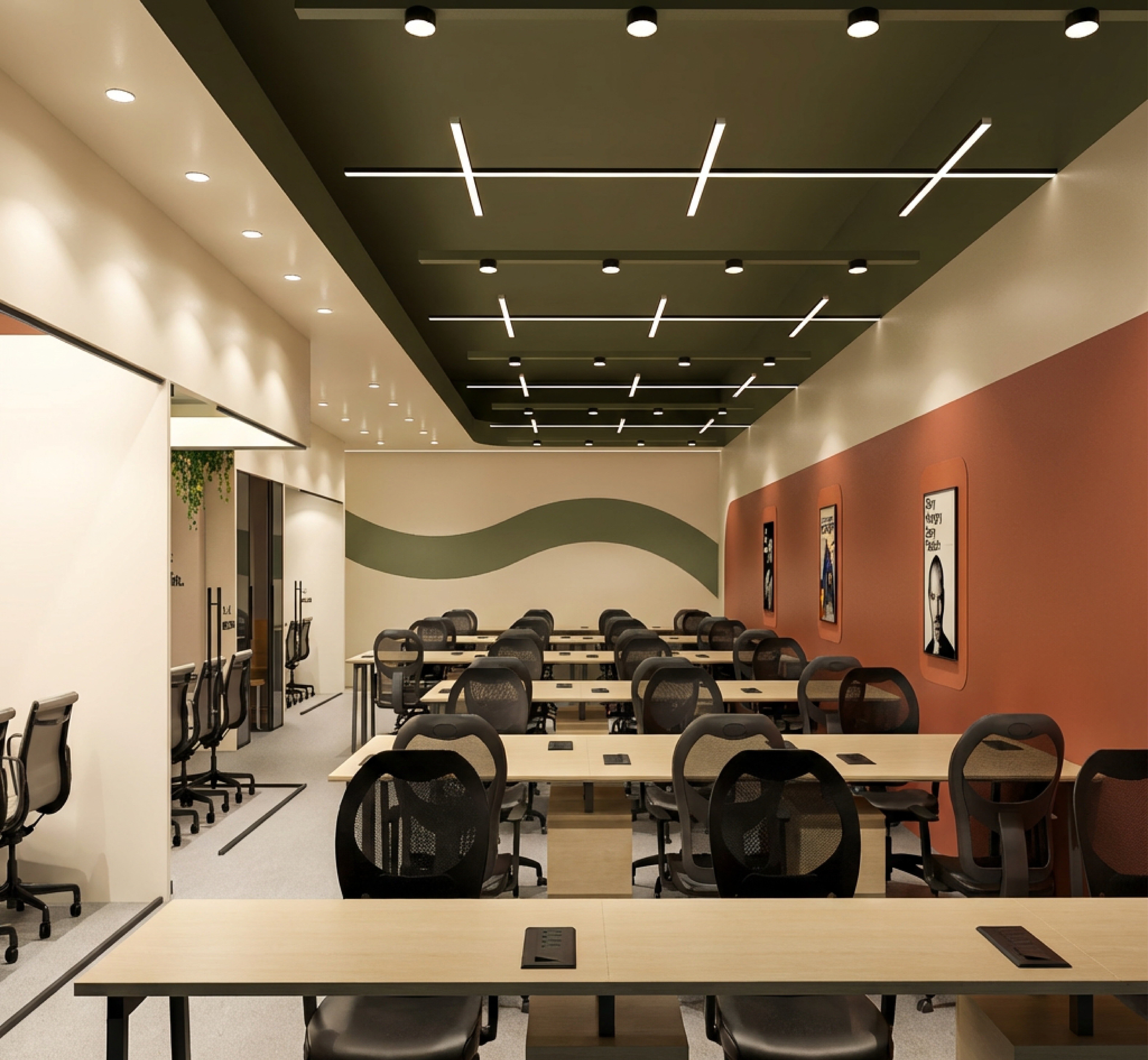 Premium managed office space with hi tech worksations